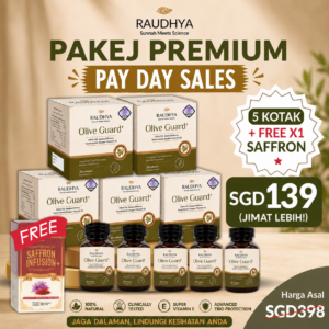 8.8 PROMOSI 5 KOTAK + FREE X1 SAFFRON