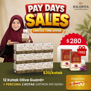 8.8 PREMIUM PROMOSI 12 KOTAK + FREE X2 SAFFRON